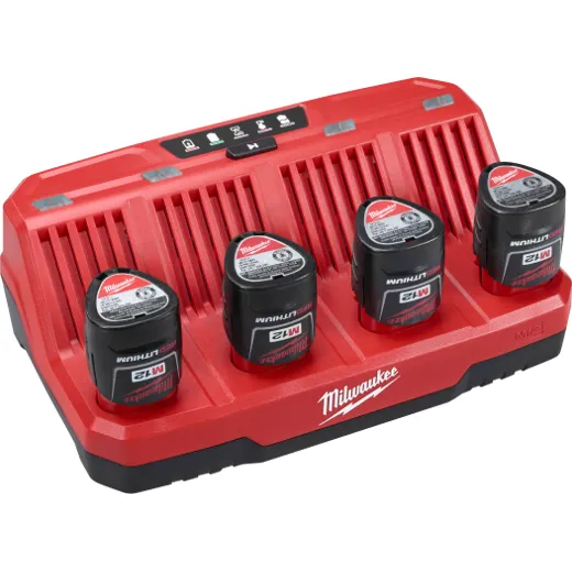 Milwaukee 48-59-1204 M12™ Four Bay Sequential Charger