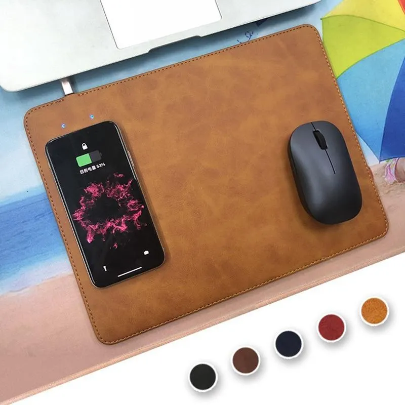 Mobile Phone Qi Wireless Charger Charging Mouse Pad Mat (For iPhone X 8 8Plus For Samsung S8 Plus S7 S6 Edge Note 8 Note 5)