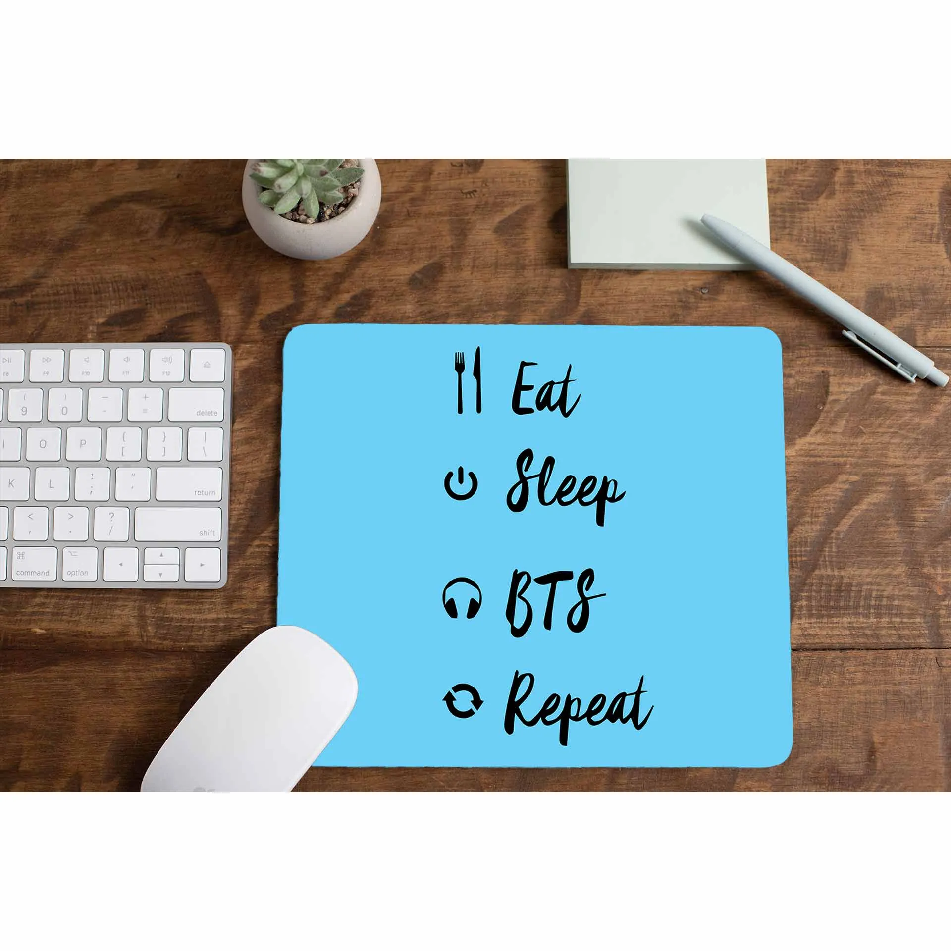 Mousepad - Eat Sleep K-pop Repeat