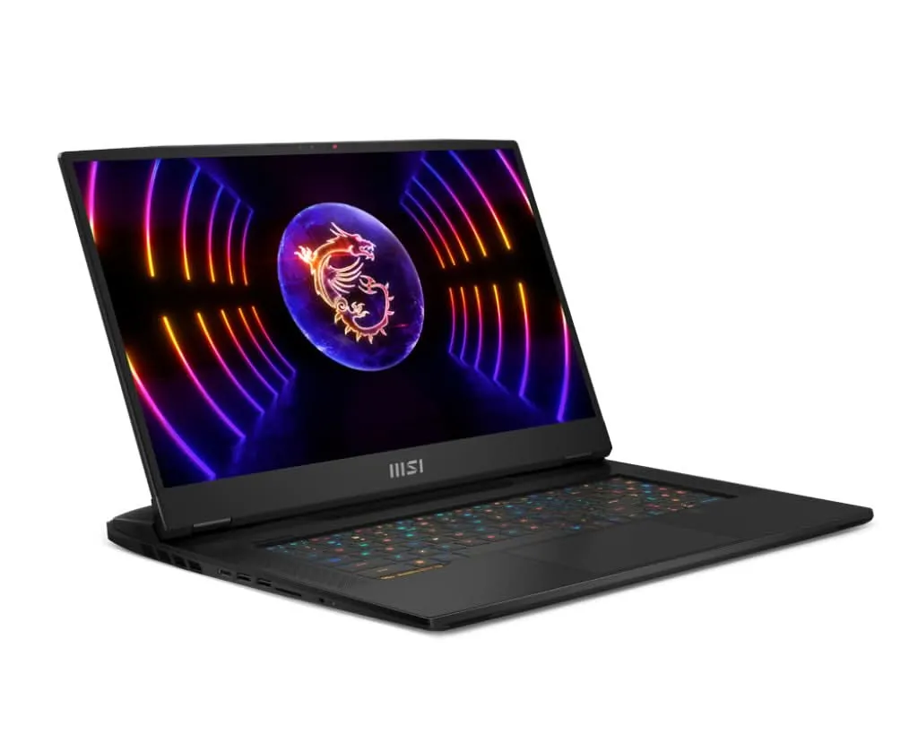 MSI GT77HX 13VI TITAN 092IN [CI9-13980HX 13TH GEN/64GB DDR5/4TB SSD/WIN11 HOME/17.3 INCH/16GB RTX 4090 GRAPHICS /2 YEAR(S)/BLACK]