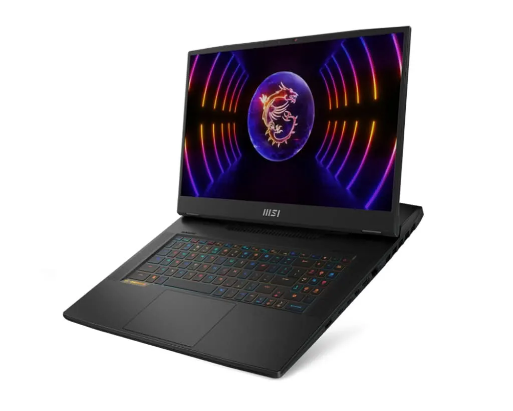 MSI GT77HX 13VI TITAN 092IN [CI9-13980HX 13TH GEN/64GB DDR5/4TB SSD/WIN11 HOME/17.3 INCH/16GB RTX 4090 GRAPHICS /2 YEAR(S)/BLACK]