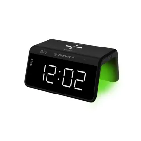 Multi-Function LED Alarm Clock with 10W Wireless Charger