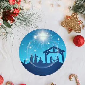 Nativity Chargers Plates