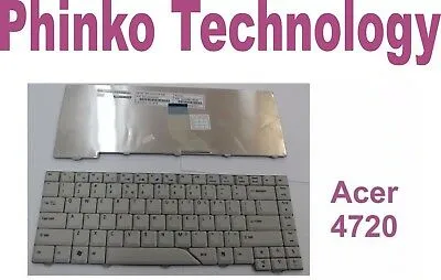 NEW Acer Aspire 4710 4710G 4720 4720G 4720Z 4920 4920G Keyboard white wtih Frame