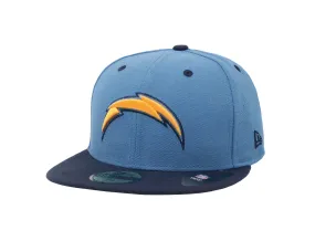 New Era 59Fifty Men's Los Angeles Chargers 2tone Sky Navy Fitted Cap