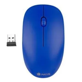 NGS Mouse Wireless Fog 1000dpi 2tasti Blue