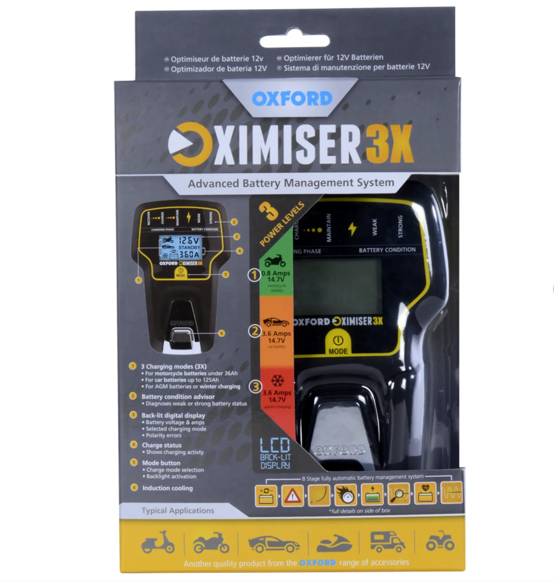 Oximiser 3X Advanced Battery Management System