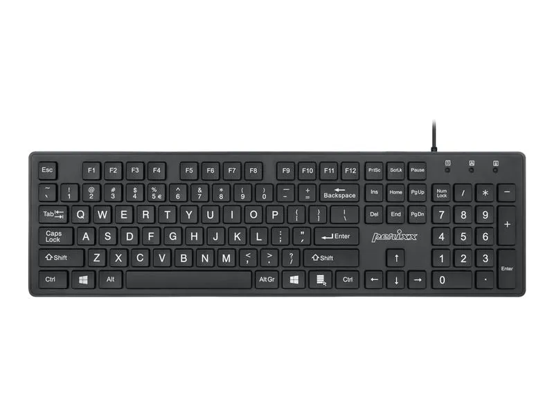 Perixx Keyboard Periboard-117 - Black