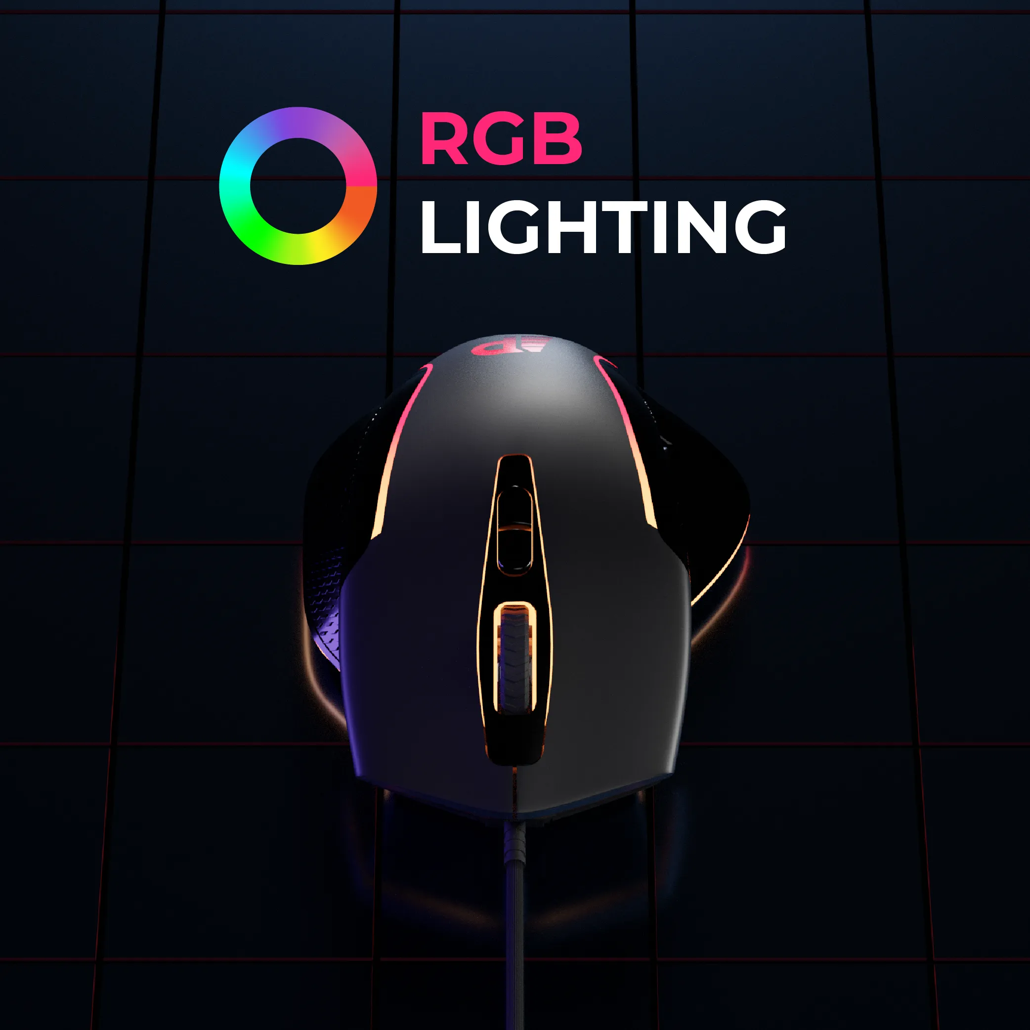 Power Gaming Recon Ocelot Wired Gaming Mouse