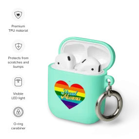 Proud LGBTQ Momma Rubber Case for AirPods® by laurameghan