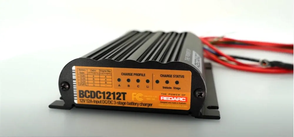 Redarc 12A DC Trailer Battery Charger