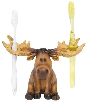 Resin Moose Toothbrush Holder