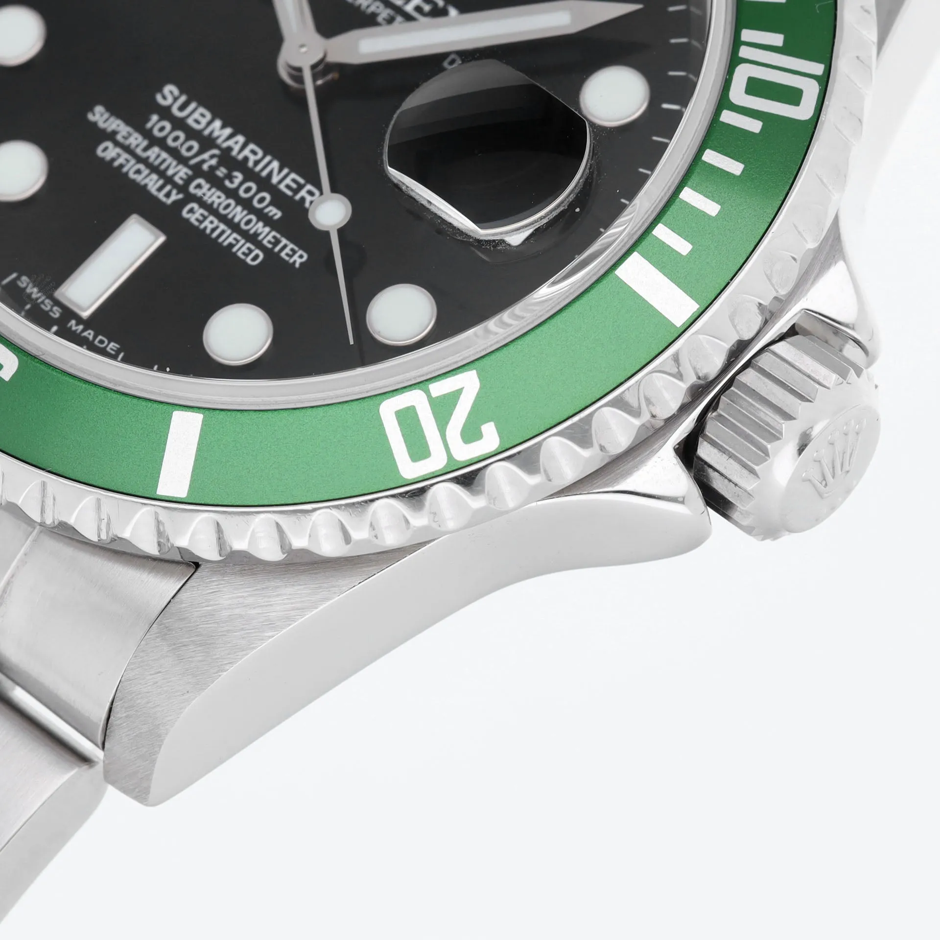 Rolex Submariner Date 16610LV 50th Anniversary Green Bezel