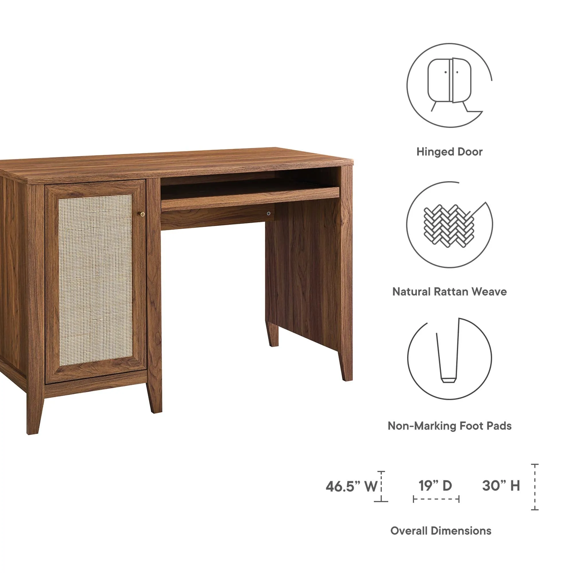 Soma 47" Office Desk by Modway