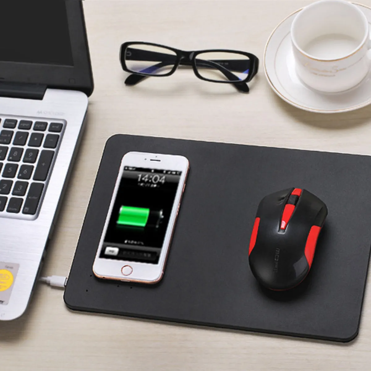 Superpower Pad 2 In 1 iPhone Wireless Charger and Mouse Pad - Buy Now at the Best Price