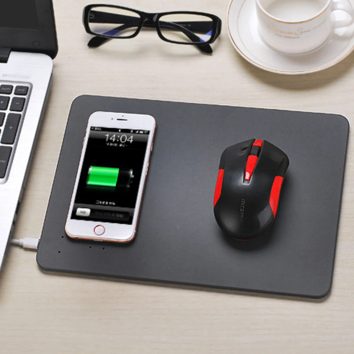 Superpower Pad 2 In 1 iPhone Wireless Charger and Mouse Pad - Buy Now at the Best Price