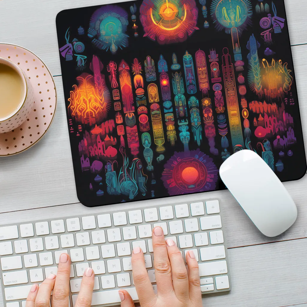 SYMBOLS iii MOUSE PAD | ACIDMATH AI