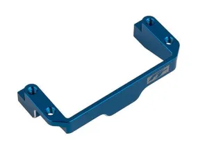 Team Associated RC10B7/B7D Factory Team Aluminum One-Piece Servo Mount (Blue)