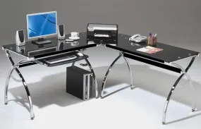 Techni Mobili L-Shaped Computer Desk