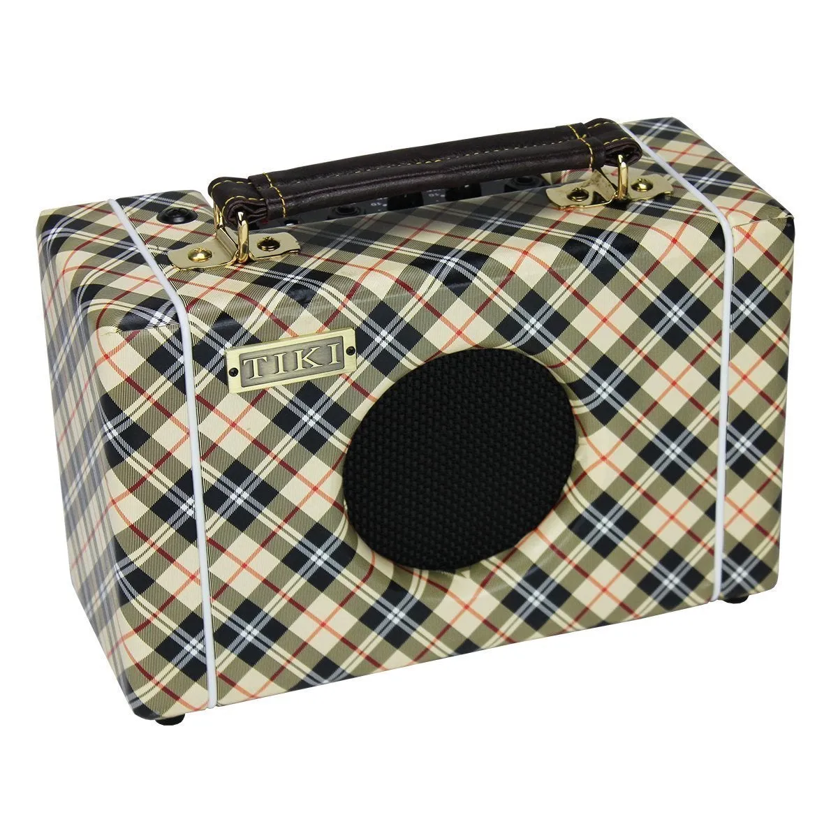 Tiki 5 Watt Portable Ukulele Amplifier (Chequered)