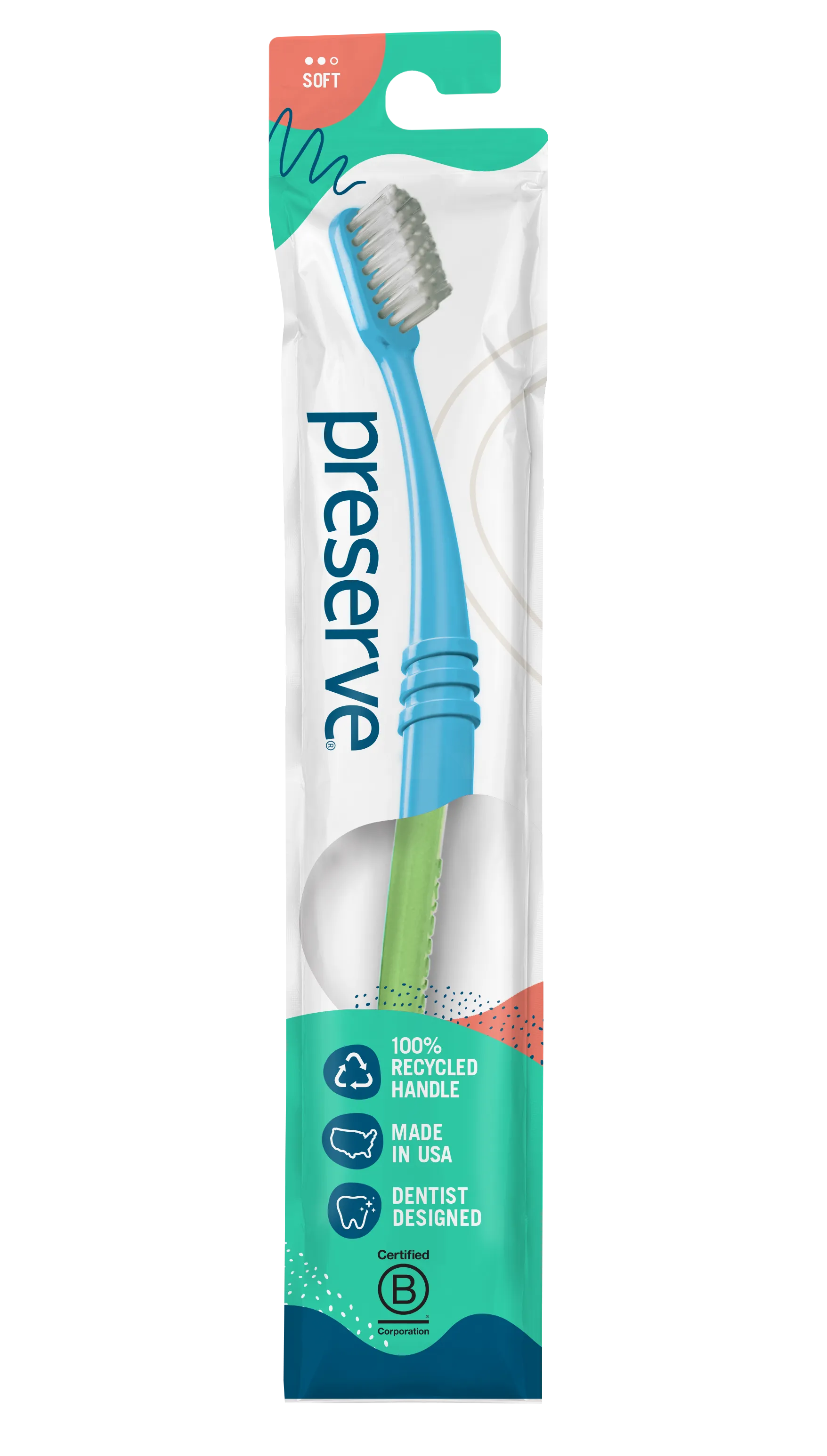 Toothbrush in Lightweight Pouch | Single