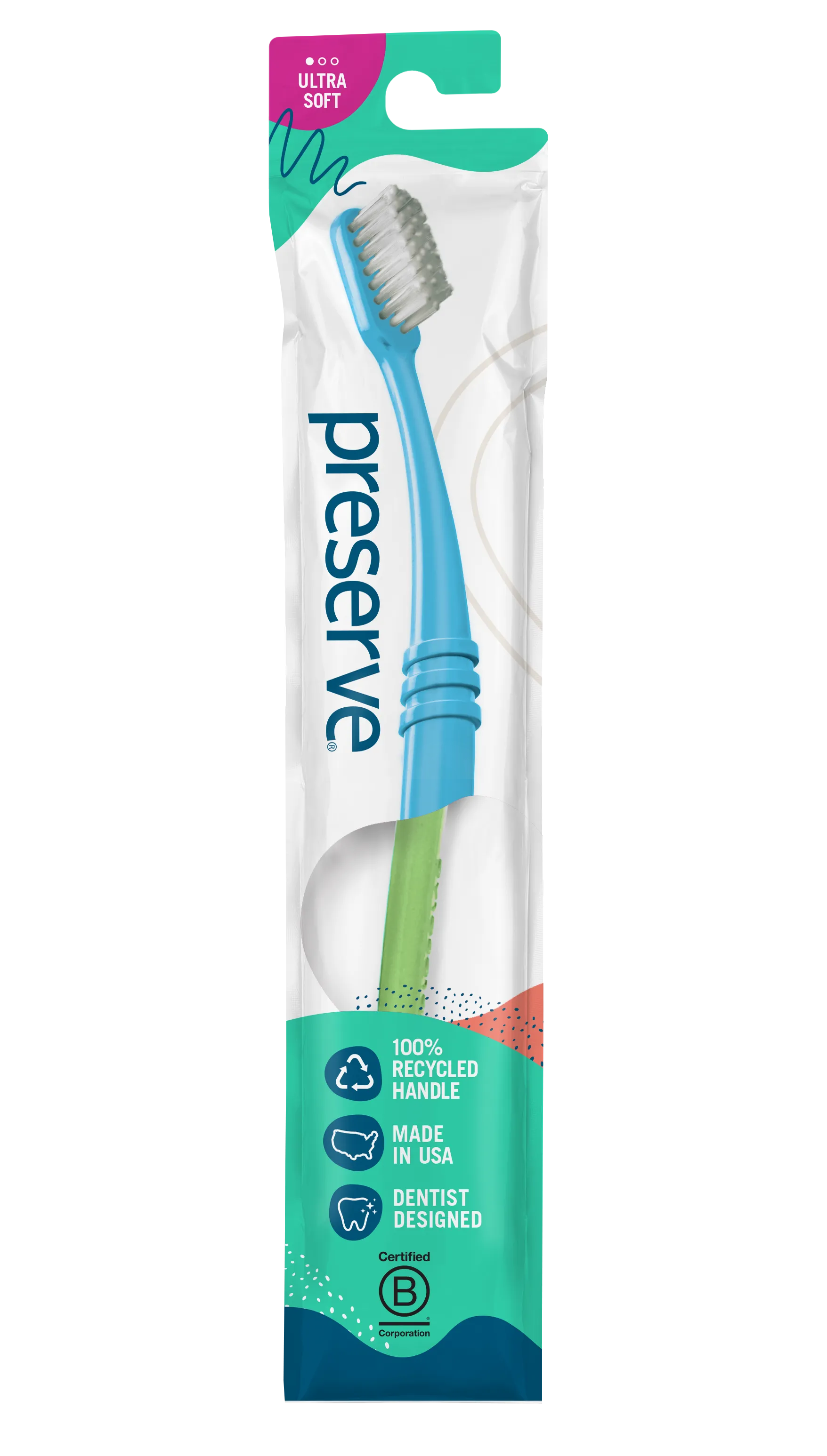 Toothbrush in Lightweight Pouch | Single