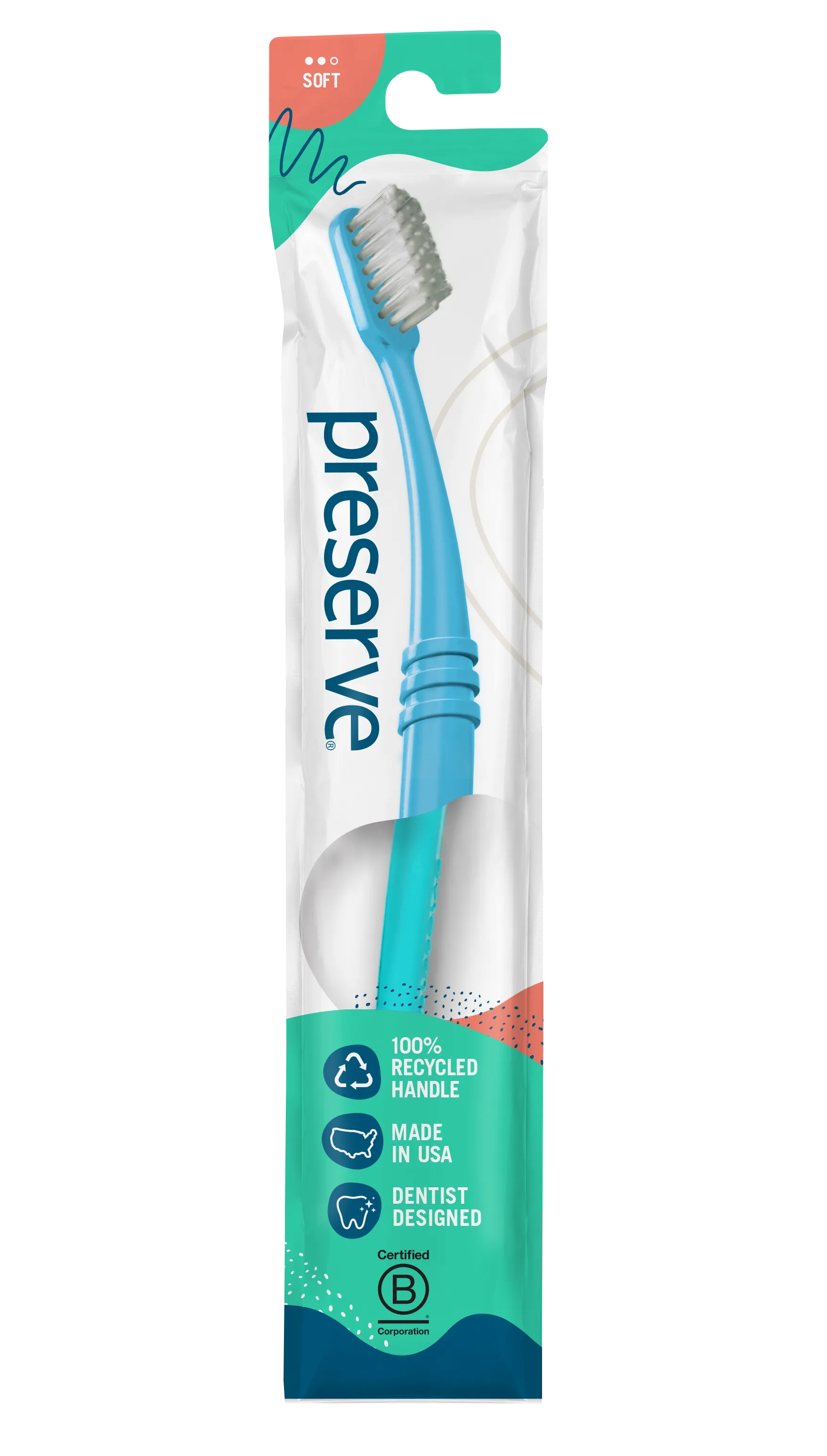 Toothbrush in Lightweight Pouch | Single