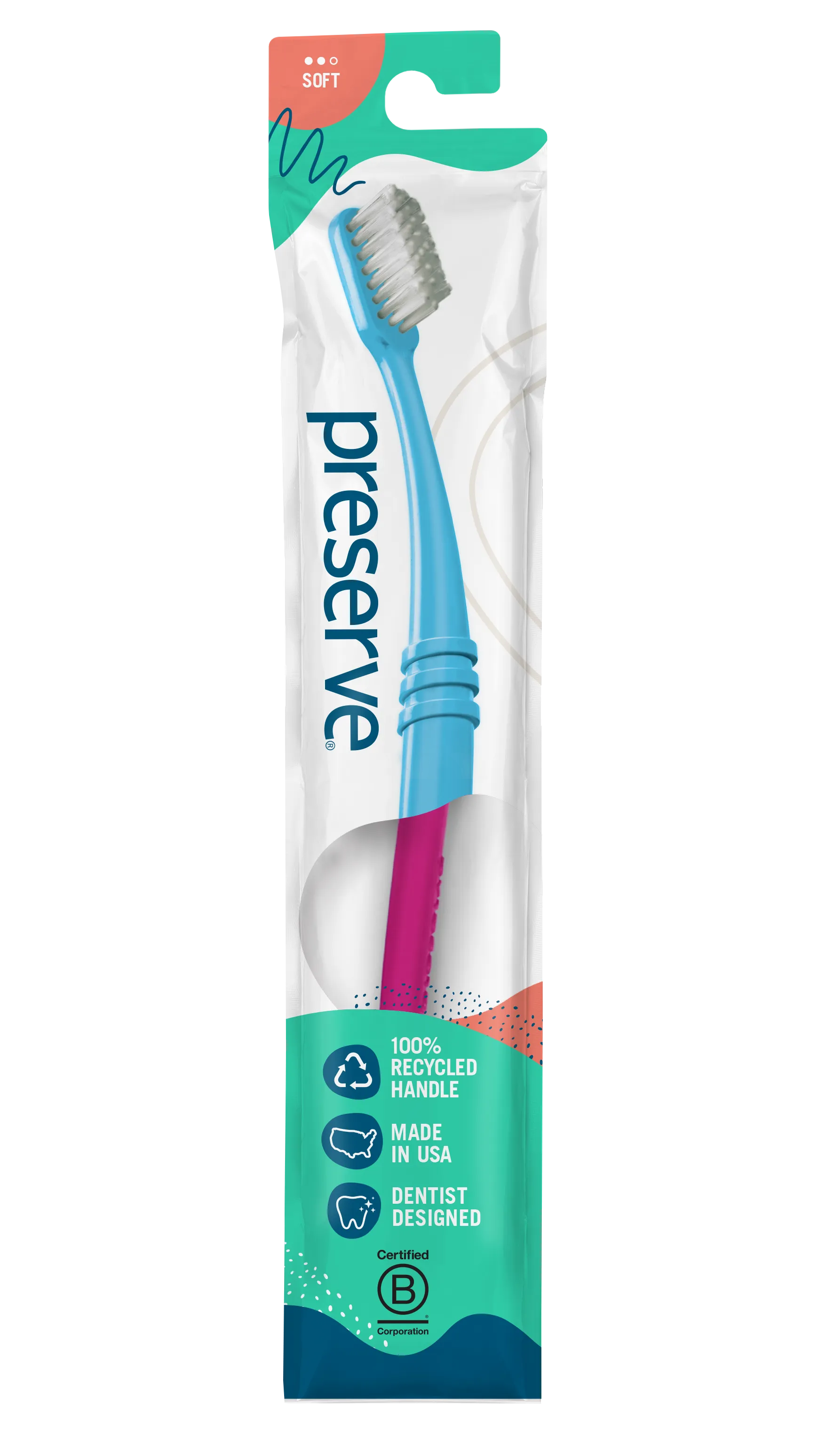 Toothbrush in Lightweight Pouch | Single