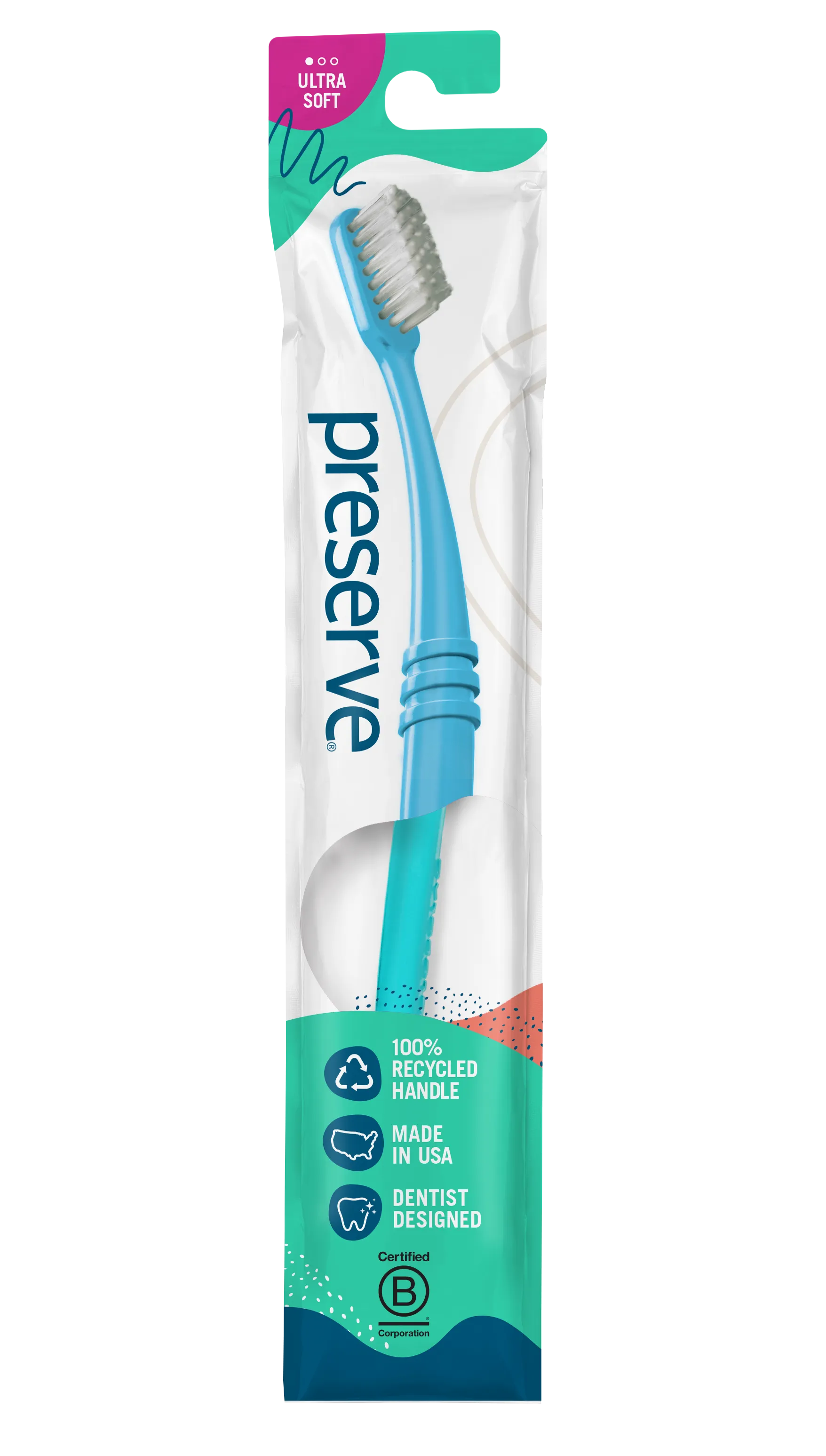 Toothbrush in Lightweight Pouch | Single