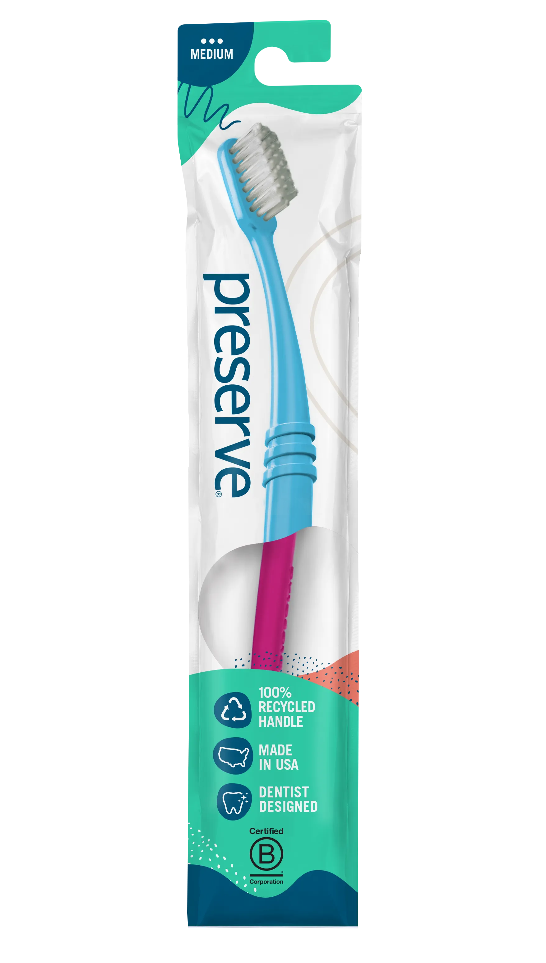 Toothbrush in Lightweight Pouch | Single