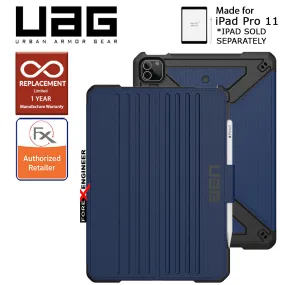 UAG Metropolis for iPad Pro 11" ( 3rd - 2nd - 1st Gen ) ( 2022 - 2018 ) - iPad Air 10.9" ( 5th - 4th Gen ) ( 2022 - 2020 ) - Cobalt (Barcode: 810070361075 )