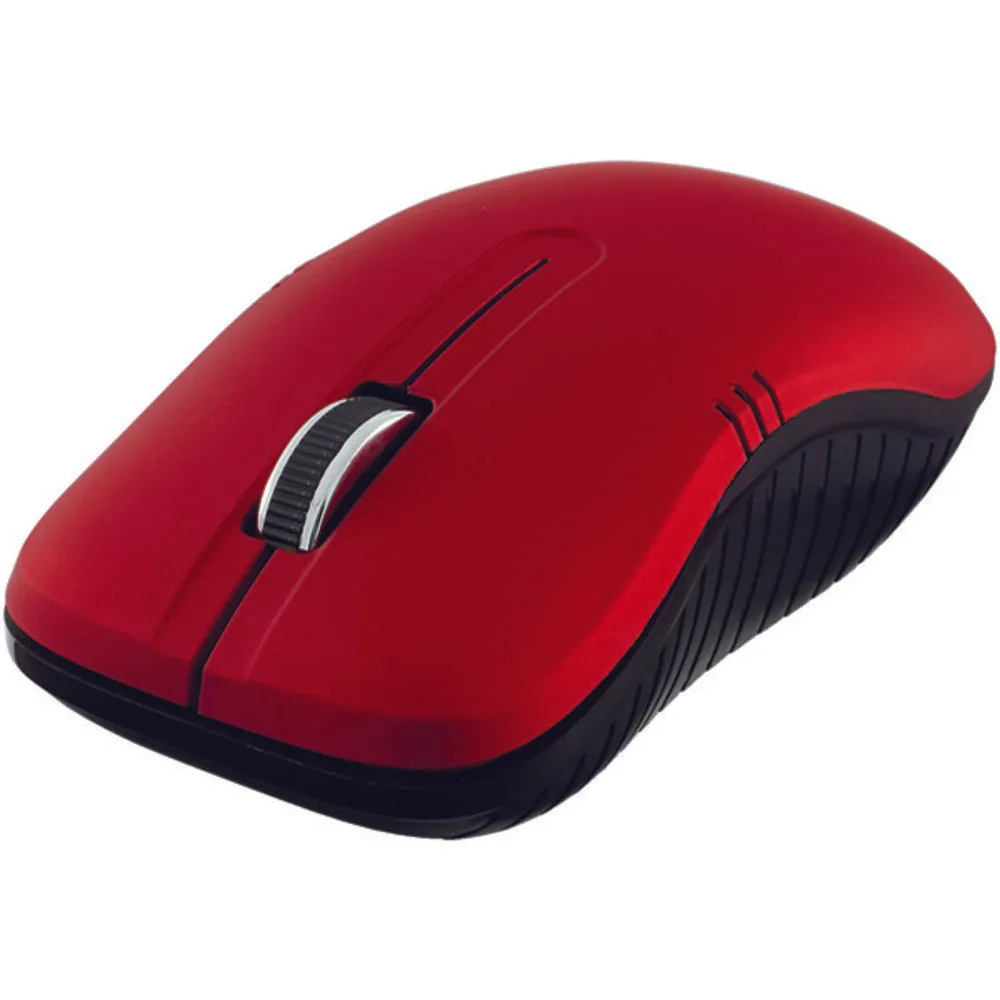 Verbatim 99767 Commuter Series Wireless Notebook Optical Mouse (Matte Red)