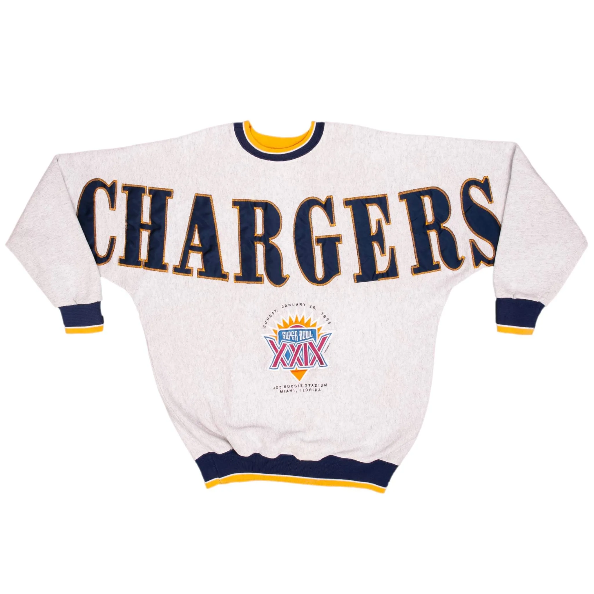 VINTAGE NFL SAN DIEGO CHARGERS LEGENDS ATHLETICS SWEATSHIRT 1990S XL MADE USA