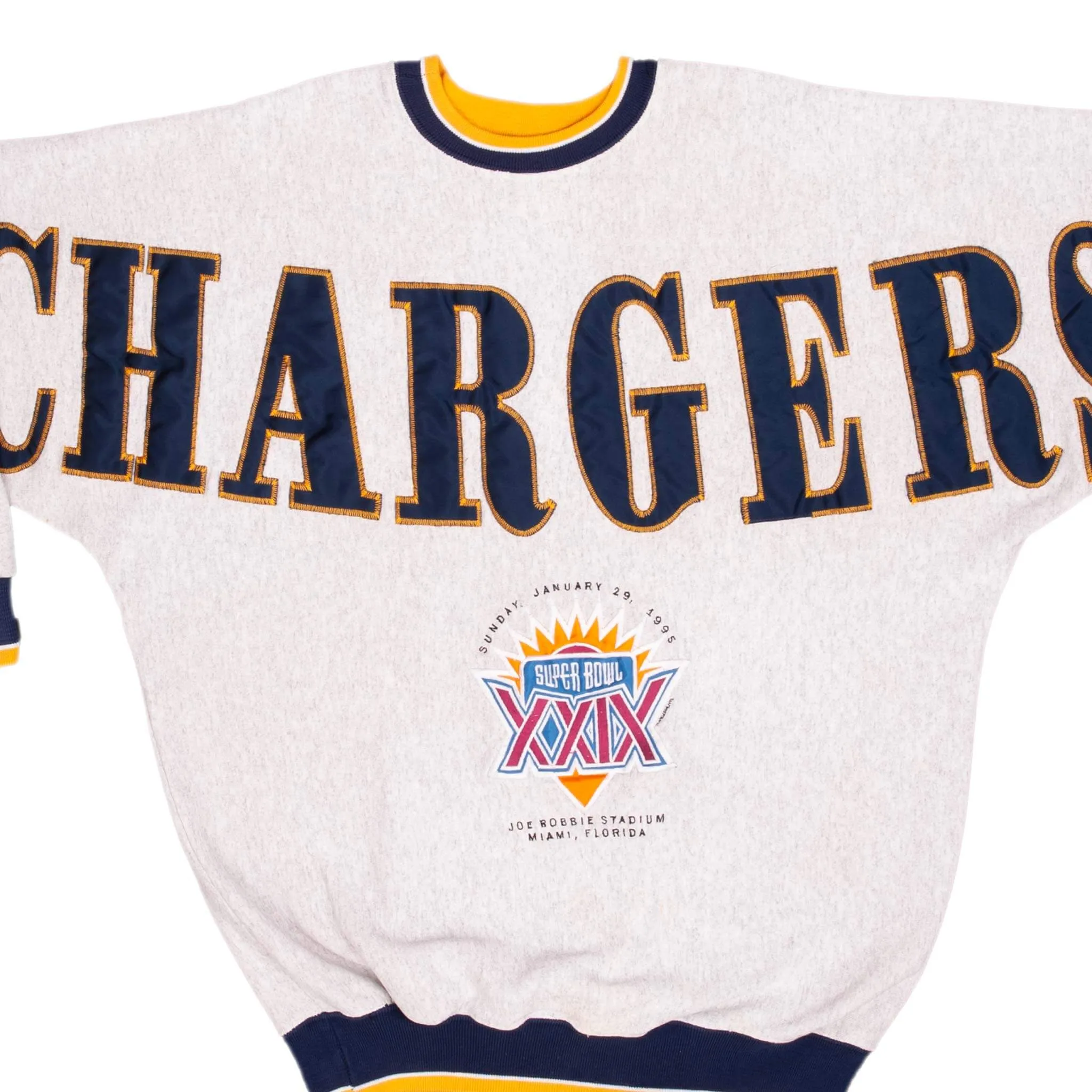 VINTAGE NFL SAN DIEGO CHARGERS LEGENDS ATHLETICS SWEATSHIRT 1990S XL MADE USA