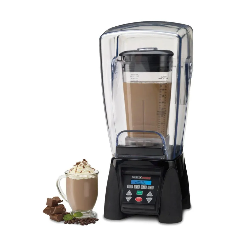 Waring Xtreme 64 Oz Commercial Blender with Programmable Keypad & LCD Screen, Variable Speed, 3.5 HP