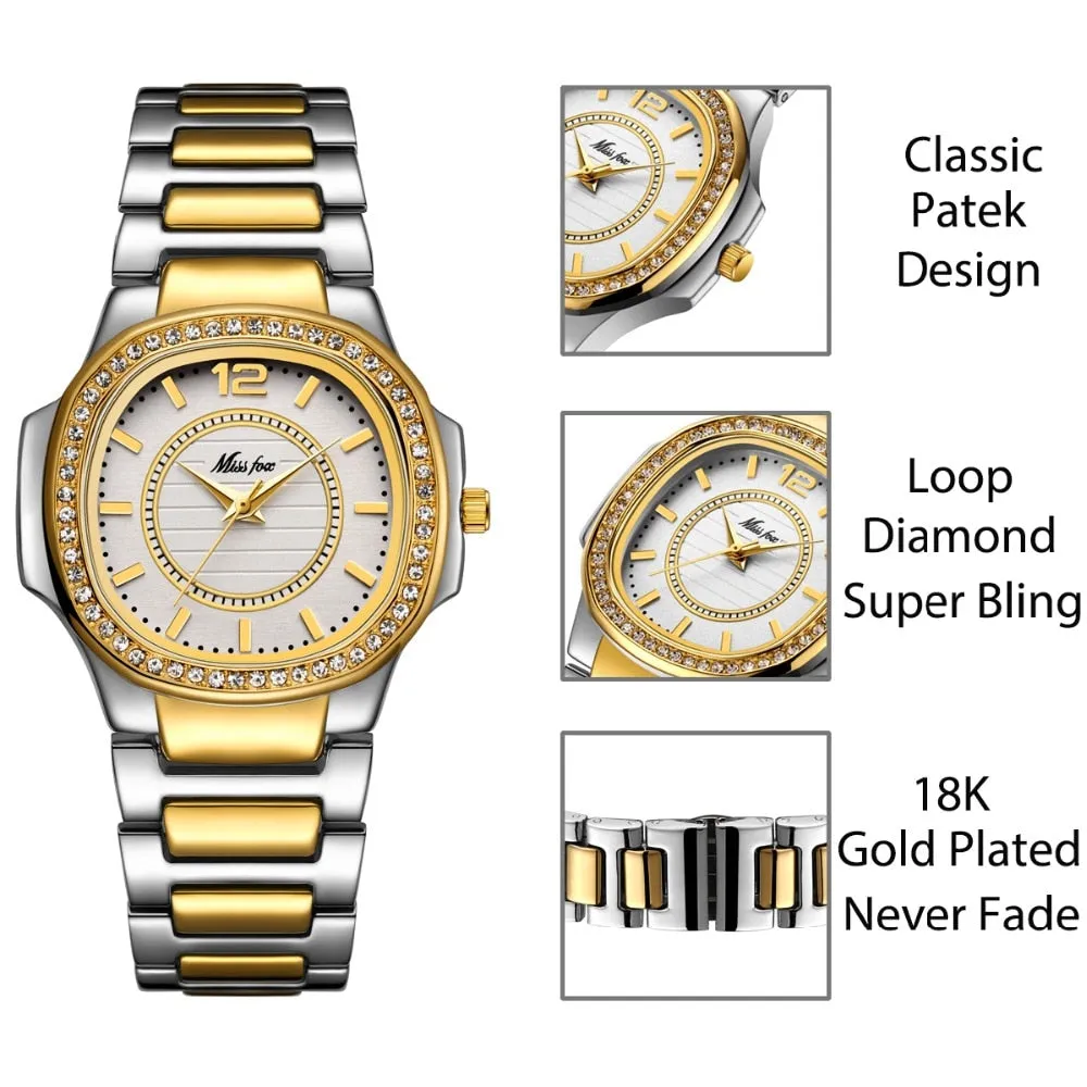 Watch for Women Designer Ladies Watch Gold Wrist Watch Gifts For Women