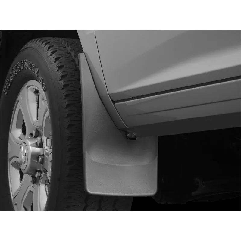 WeatherTech MudFlaps - Front - Black - Ram Fullsize Truck 2014-16