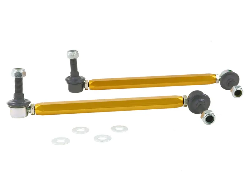 Whiteline Sway Bar End Link Kit Hyundai Veloster (2018-2022) [290-315mm/ 12mm Ball Stud] Front - KLC180-295