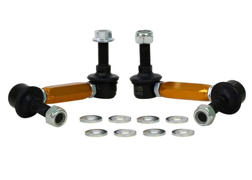 Whiteline Sway Bar End Link Kit Nissan Navara D23/ NP300 4WD (2015-2023) [110-135mm/ 12mm Ball Stud] Rear - KLC180-115