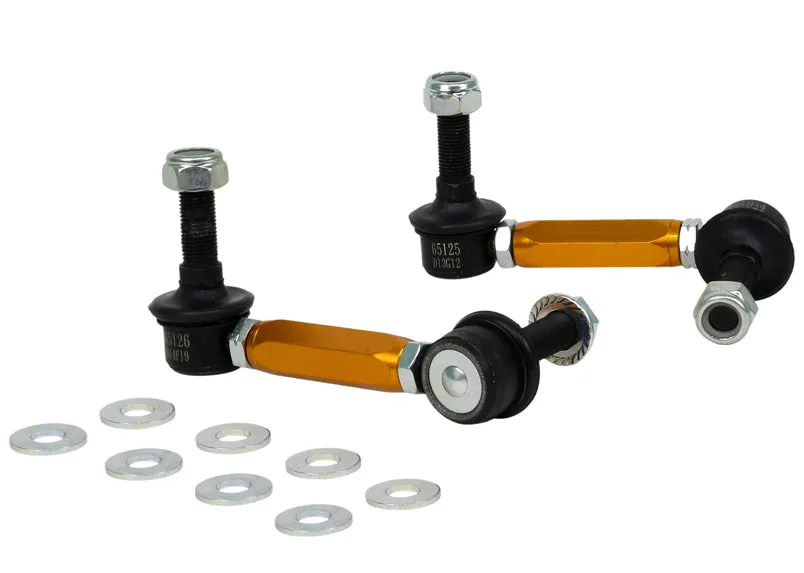 Whiteline Sway Bar End Link Kit Nissan Navara D23/ NP300 4WD (2015-2023) [110-135mm/ 12mm Ball Stud] Rear - KLC180-115