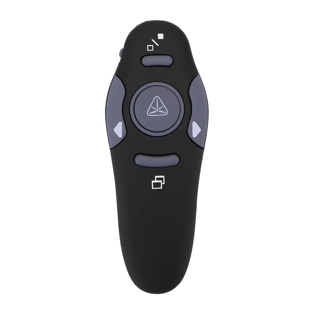 Wireless Presentation Remote Clicker with Red Laser Pointer