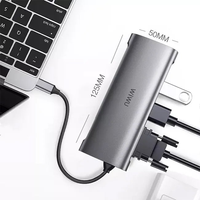 WIWU Alpha 11 in 1 USB-C Hub A11