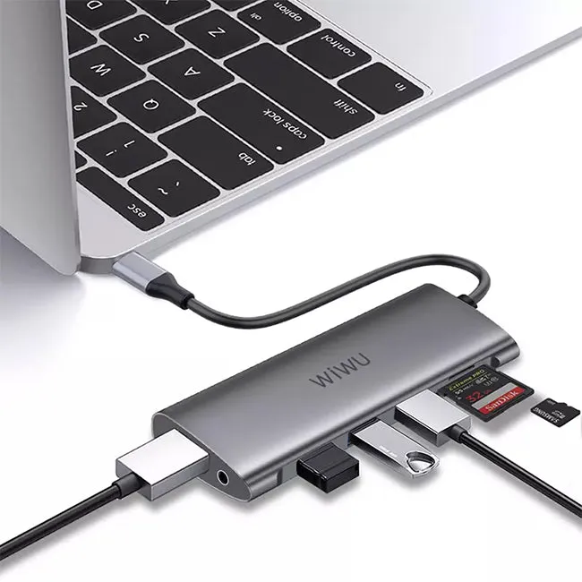 WIWU Alpha 11 in 1 USB-C Hub A11