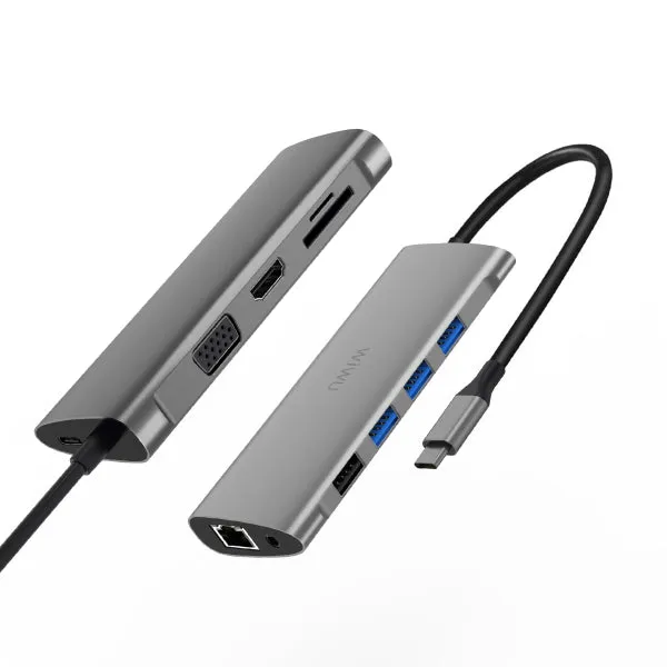 WIWU Alpha 11 in 1 USB-C Hub A11