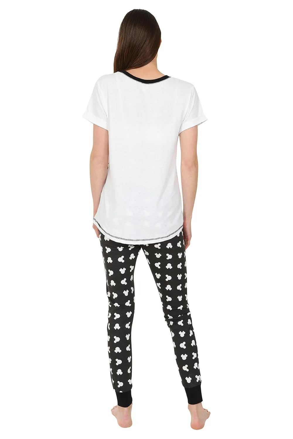 Women's Minnie and Mickey Mouse Long Pyjamas