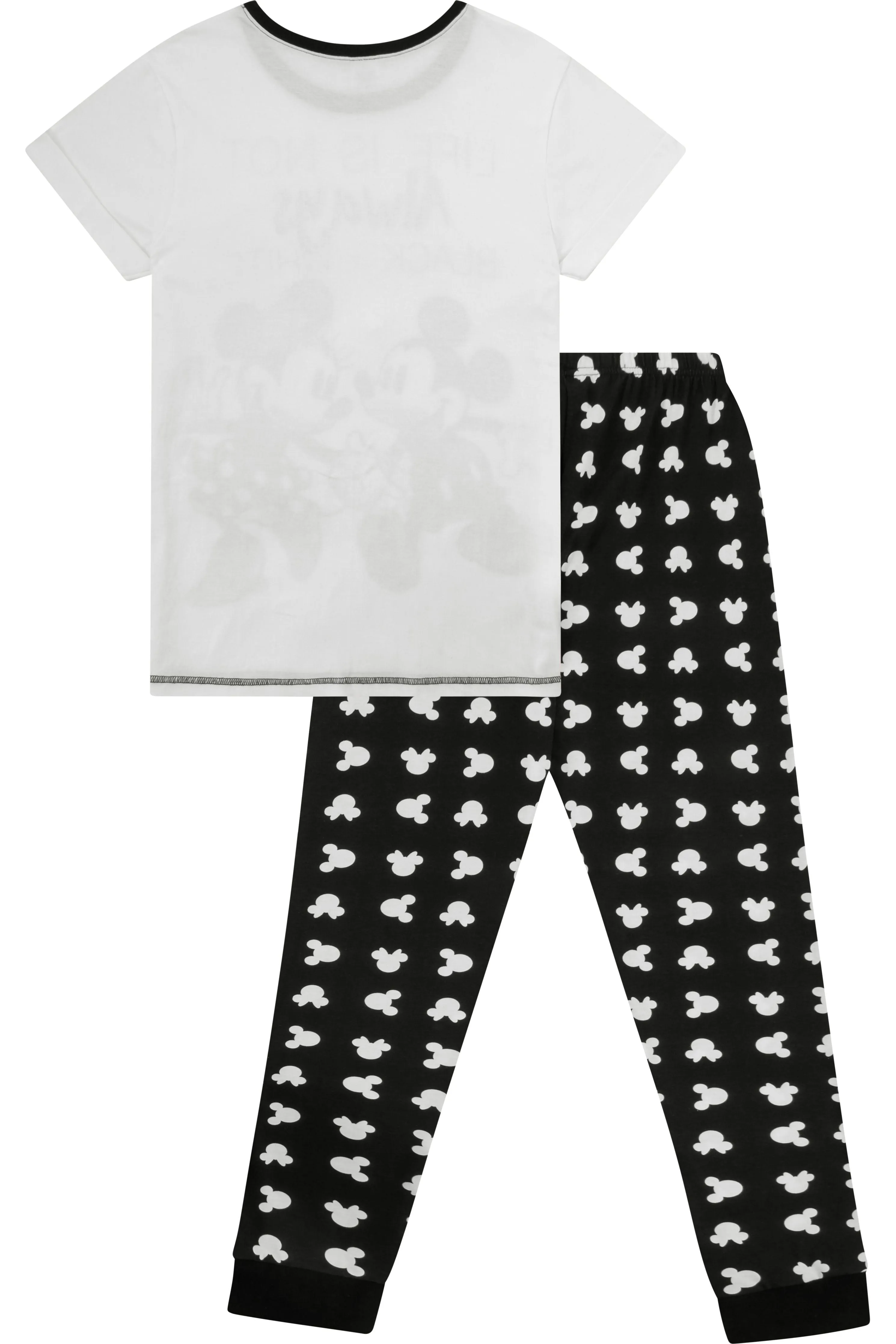 Women's Minnie and Mickey Mouse Long Pyjamas